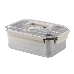 락앤락 숨쉬는 스텐 김치통 직사각 3L