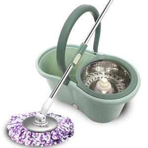 걸레이벤트 명강산업 회전걸레 밀대 극세사 통돌이 물걸레청소기 회전물걸레