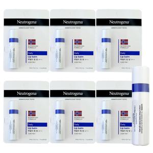 뉴트로지나 데일리 립밤 4g 6개