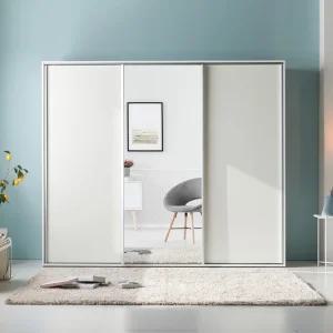 네오 슬라이딩 댐핑도어 거울옷장 라비오 2400 NES443