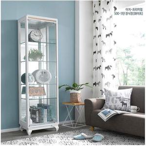 이지-프리미엄 500-5단 유리 장식장 진열 거실 수납 미니 피규어 양주