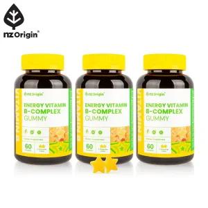 갤러리아 [엔젯오리진] 에너지 비타민B-컴플렉스 구미(60구미) X 3통/패밀리