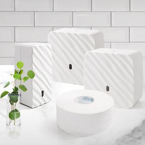 웨이브 냅킨케이스  점보롤디스펜서 핸드타올케이스 벽걸이 버튼형 화장실휴지걸이