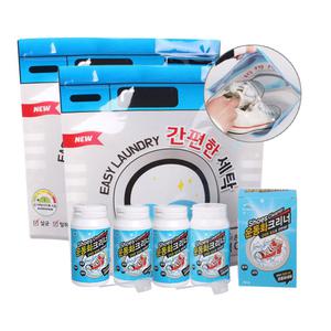 두꺼비 운동화 크리너 빨래방 전용 클리너 4통 운동화전용 총 8종구성