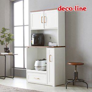 데코라인 코넬 빈츠 800 상부장 렌지대 세트 DGJ005C (착불)