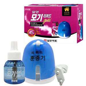 일양약품 일양 (훈증기1개+모기향1개)코드형 세트/모기 리퀴드 액체 전자 모기향 퇴치
