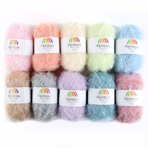 마마니트 레인보우 수세미실 40볼 세트/고급수세미실/뜨개실/손뜨개/뜨개질/수세미실/수세미뜨기