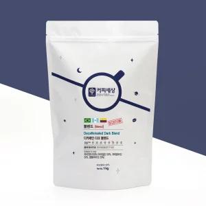 커피세상 디카페인원두 디카페인 다크 블렌드 1kg