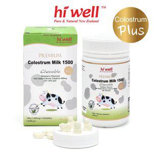 [하이웰] 초유 츄어블 plus 120정 1통 뉴질랜드 어린이