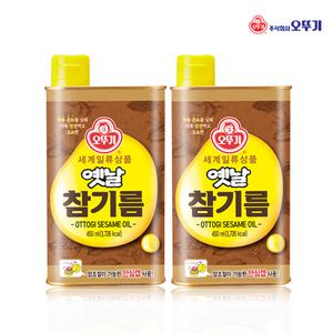 오뚜기 옛날 참기름 450ml x2개