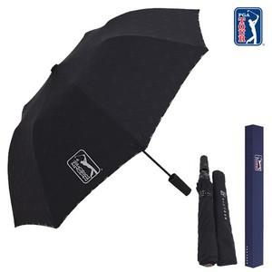[20개묶음]PGA TOUR 2단 자동 엠보 선염 바이어스 우산 판촉선물 행사답례품 단체대량