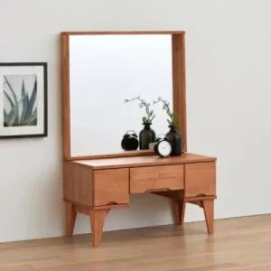 아트박스 아름이와다움이 에센스 고무나무원목 좌식화장대 A