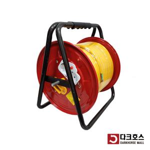 전선릴 연장선 캠핑선 작업선 차단기형 차단릴 2.5SQ 50호 47m 리드선 릴선