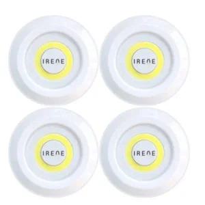 아이린 무선 터치 무드등 주광색 백색  4P+리모컨