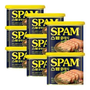 [CJ] 스팸 클래식200g x 6개 + 스팸 클래식340g x 2개(총8캔)