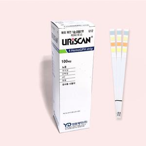 유린 뇨스틱 4종(100T) 소변검사지 소변검사 스틱 시험지
