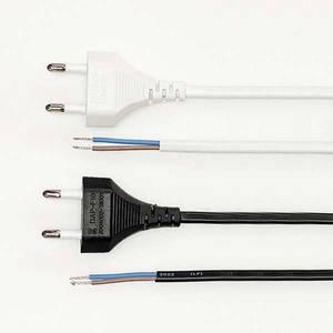 AC 무접지 파워코드 백색 1M VCTFK 2.5A 250V 2CX0.75mm