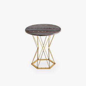 [엠하우스]도브 600 원형 카페테이블 월넛