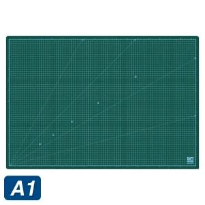 커팅매트 A1(900x620) 데스크 방안 컷팅 매트 고무판 녹색 재단용 책상 깔판