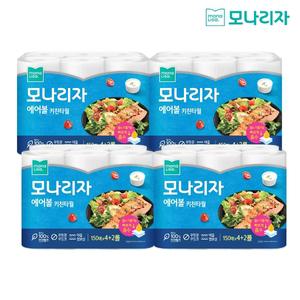 모나리자 에어볼 키친타월 150매*6롤 x 4팩