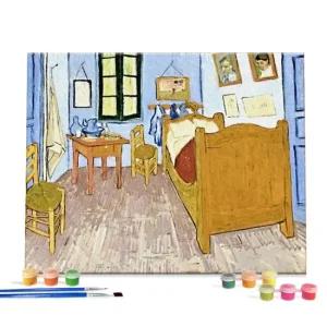 아트박스 아이러브페인팅 DIY캔버스형 그림그리기 40x50cm 고흐-고흐의방