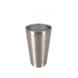 홈아트 이중 진공 스텐컵 3호 350ml 보온보냉 맥주 음료컵