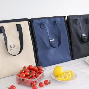 [메종텍스타일]고잉 대용량 보온 보냉백 지퍼형 런치백 피크닉 쿨러백 3color
