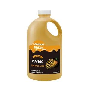 런던브릭스 망고 에이드 농축액 1.8kg 1박스 6개