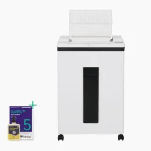 중형 미세꽃가루 자동급지 문서세단기 AutoFeed 200C A4 수동7매 자동200매 22L 2x10mm DIN66399 P-5 서랍식 파지함 파쇄기 세절기