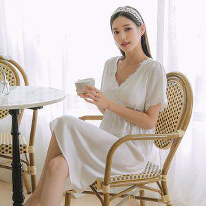 [버블돌]에이프릴 여성슬립 홈원피스 3colors