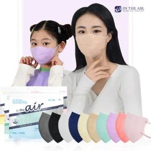 인디에어 유어핏 새부리형 컬러마스크 체험팩