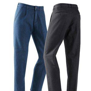 [제이케이유통]겨울 남성 패션 아웃도어 작업복 기모 스판 무지 청바지