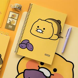 춘식이 연습장 스프링 노트 무선 무지 줄없는 공책