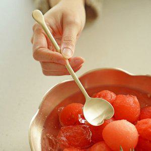 [텐바이텐]놋담 방짜유기 하트 디저트 스푼