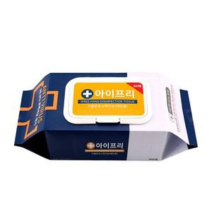아이프리 더클린 손소독티슈 80매 x 100팩(5상자) 소독 물티슈