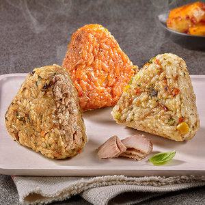 한우물 주먹밥 베스트 세트 구성 15개 (참치김치 5개, 참치마요 5개, 소불고기 5개)