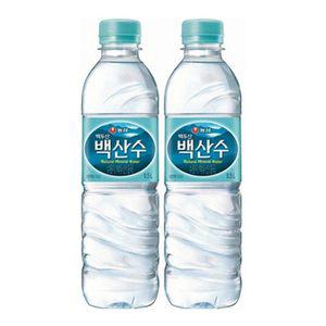 농심 백산수 500ml 80펫