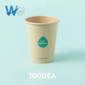 파이80 대나무 종이컵 8온스 1000개 / 1000개