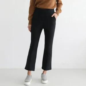 [바네사빈] [S~XL]핏감 예술 패딩 팬츠 일자,부츠컷 택 v00086