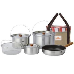 벨락  콤비9 XL 코펠 세트(코팅팬구성) 스테인레스 캠핑용