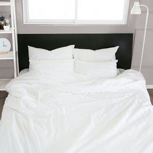 [한국침구예진]클라모프 호텔침구 침대용 올인원 풀 세트 (매트커버, 이불, 베개, 이불솜, 베개솜)