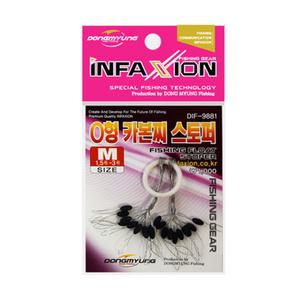 동명 인팩션 O형 카본 찌스토퍼 찌멈춤고무 민물 중층 내림낚시 채비 소품