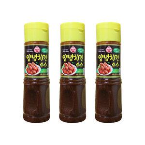 오뚜기 양념치킨 소스 490g 3개
