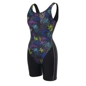 [레노마수영복](하남점)폴리백 브라캡 증정여성팜트리U백 반신수영복 RN-LS2C821-BK