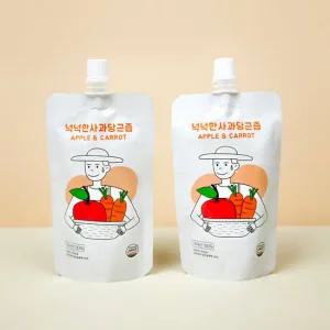 넉넉한 사람들 사과당근즙 2박스 (40포)