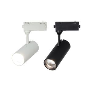 더쎈 LED COB 레일 스포트 20W 전시회 집중조명 레일등 원통형 트랙등 백화점 의류매장 갤러리조명 액자등