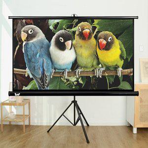 빔프로젝터 스크린 삼각대 일체형 빔스크린 와이드 16대9 100인