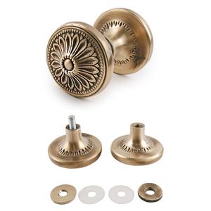 빈티지골드 출입문 중문 가구 마주손잡이