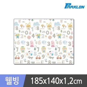 [파크론]뽀로로 숫자놀이 웰빙 놀이방매트 185x140x1.2cm[32130433]