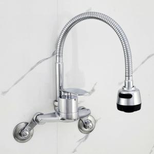 국산 싱크대 수전 (DS800) 벽붙이 코브라 수도꼭지 싱크 씽크 씽크대 주방